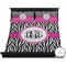 Zebra Print Bedding Set (King) - Duvet