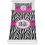 Zebra Print Comforter Set - Twin (Personalized)