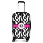 Zebra Print Suitcase (Personalized)