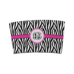 Zebra Print Coffee Cup Sleeve (Personalized)