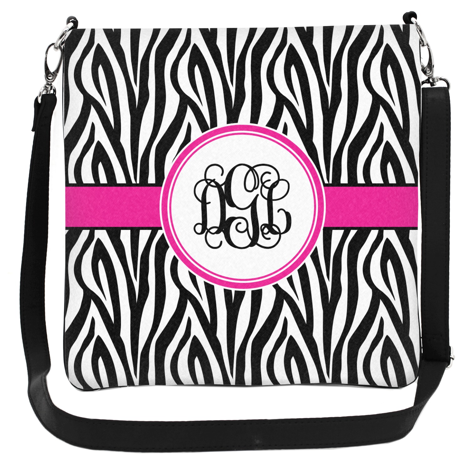 zebra cross body bag