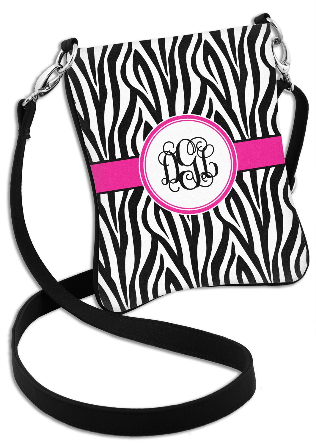 zebra cross body bag