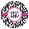 Zebra Print Drink Topper - XSmall - Single