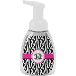 Zebra Print Foam Soap Bottle (Personalized)