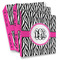 Zebra Print Full Wrap Binders - PARENT/MAIN