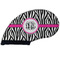 Zebra Print Golf Club Covers - FRONT