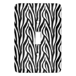 Zebra Print Light Switch Cover