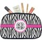 Zebra Print Makeup / Cosmetic Bag - Medium (Personalized)