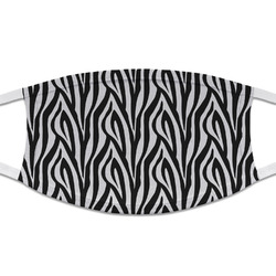 Zebra Print Cloth Face Mask (T-Shirt Fabric)