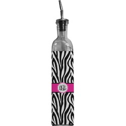 Zebra Print Oil Dispenser Bottle (Personalized)