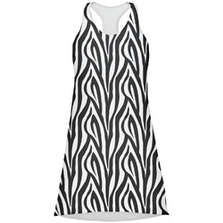 Zebra Print Racerback Dress - X Small