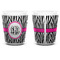 Zebra Print Shot Glass - White - APPROVAL