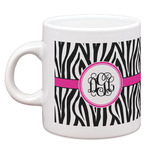 Zebra Print Espresso Cup (Personalized)