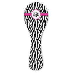 Zebra Print Ceramic Spoon Rest (Personalized)