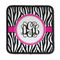 Zebra Print Square Patch