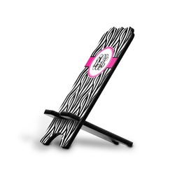 Zebra Print Stylized Cell Phone Stand - Large (Personalized)