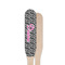 Zebra Print Wooden Food Pick - Paddle - Single Sided - Front & Back