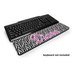 Zebra Print Keyboard Wrist Rest (Personalized)