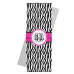 Zebra Print Yoga Mat Towel (Personalized)