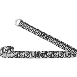 Zebra Print Yoga Strap (Personalized)