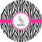 Zebra 1" Multipurpose Round Labels - Single Sticker