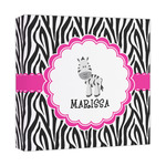 Zebra Canvas Print - 12x12 (Personalized)