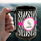 Zebra 15oz. Black Mug - LIFESTYLE