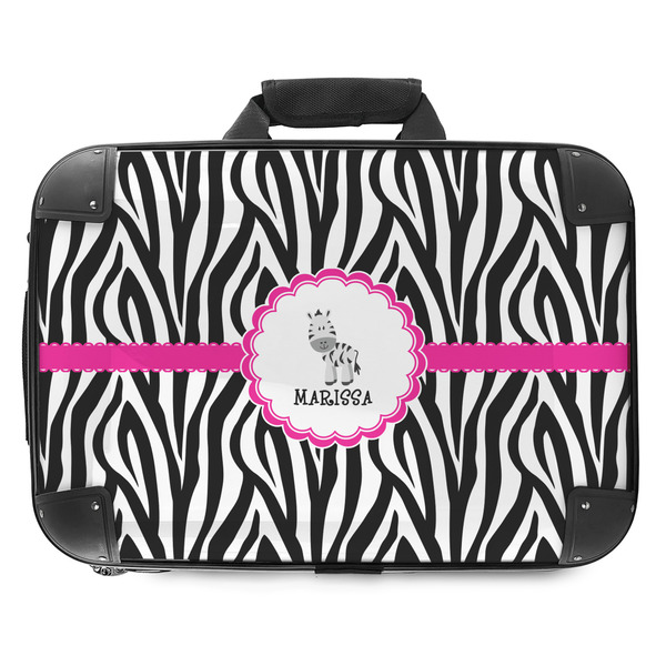 Custom Zebra Hard Shell Briefcase - 18" (Personalized)