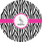 Zebra 2" Multipurpose Round Labels - Single Sticker