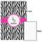 Zebra 24x36 - Matte Poster - Front & Back