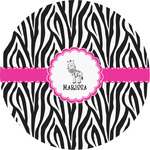 Zebra Multipurpose Round Labels - 3" (Personalized)