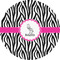 Zebra 3" Multipurpose Round Labels - Single Sticker