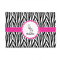 Zebra 4'x6' Patio Rug - Front/Main