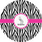 Zebra 5" Multipurpose Round Label - Single Sticker