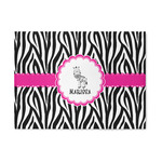 Zebra 5' x 7' Patio Rug (Personalized)