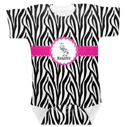 Zebra Baby Bodysuit (Personalized)