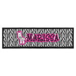 Zebra Bar Mat (Personalized)