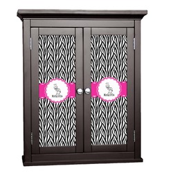 Zebra Cabinet Decal - Small (Personalized)