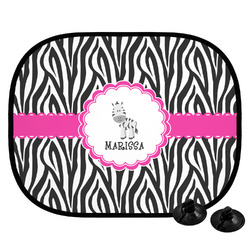 Zebra Car Side Window Sun Shade (Personalized)