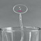 Zebra Clear Plastic 7" Stir Stick - Oval - Main