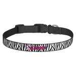 Zebra Dog Collar (Personalized)