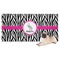 Zebra Dog Towel (Personalized)