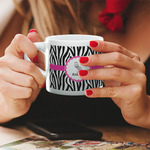 Zebra Double Shot Espresso Cup - Single (Personalized)