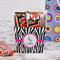 Zebra French Fry Favor Box - w/ Treats View