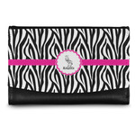 Zebra Genuine Leather Women's Wallet - Small (Personalized)