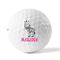 Zebra Golf Balls - Titleist - Set of 3 - FRONT