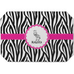 Zebra Dining Table Mat - Octagon (Single-Sided) w/ Name or Text