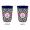 Zebra Party Cup Sleeves - without bottom - Approval