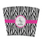 Zebra Party Cup Sleeves - without bottom - FRONT (flat)