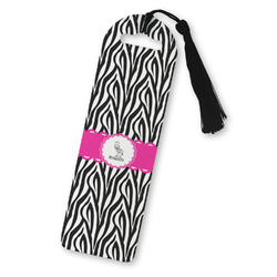 Zebra Plastic Bookmark (Personalized)